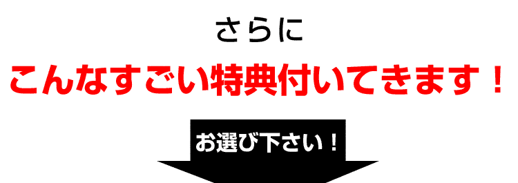 在庫限りのキャンペーン